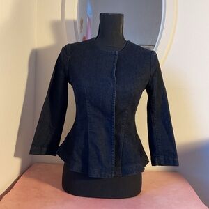 Women's Black Denim Jacket